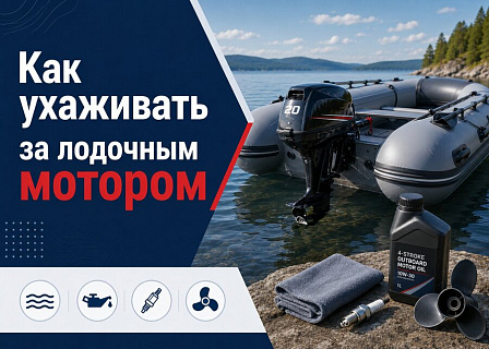 Как ухаживать за лодочным мотором, чтобы он служил дольше